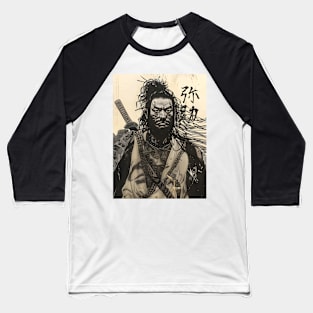 Yasuke (弥助) Black Samurai in 1579 Feudal Japan No. 12 Baseball T-Shirt